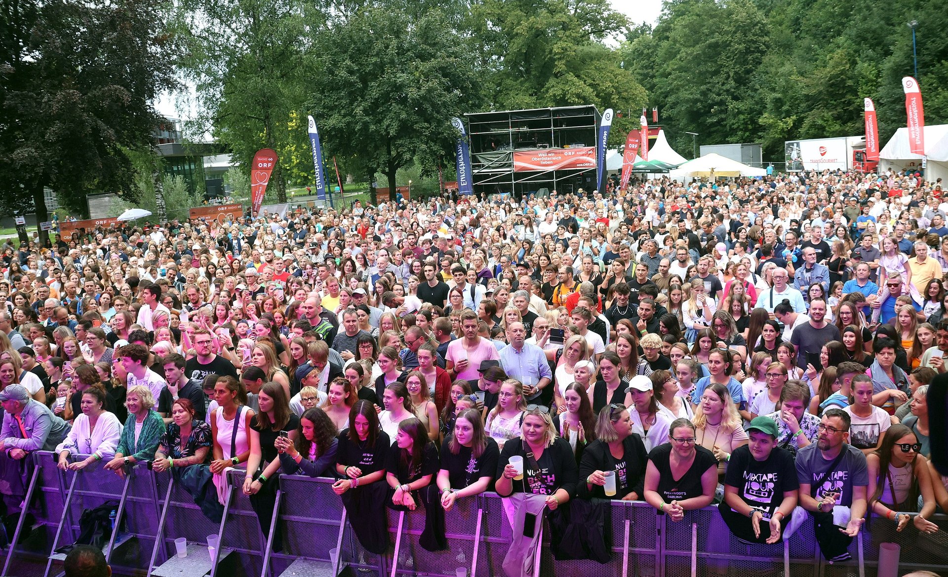 Publikum beim Sommer Open Air